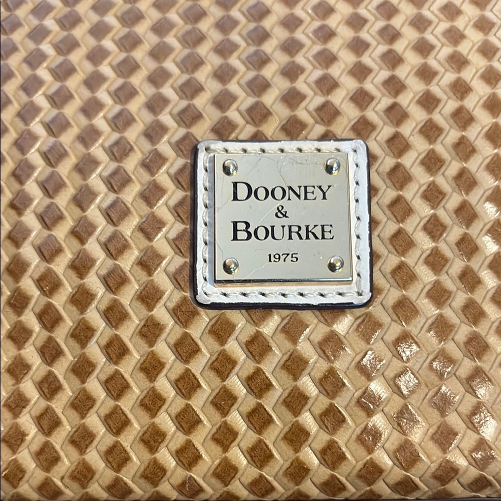 Dooney & Bourke Tan Shoulder Bag